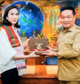 Bupati Humbahas Dr Oloan Paniaran Nababan, SH., MH, Bangun Sinergi Lintas Kementerian Genjot Pariwisata Seribu Goa