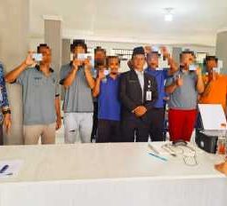 Program Jemput Bola Disdukcapil Tuai Apresiasi, Warga Binaan Rutan Kelas IIB Rekam KTP-el