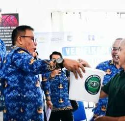 118 Unit Huntap Tahap I Selesai Dibangun, Pemkab Tapteng Lakukan Pengundian