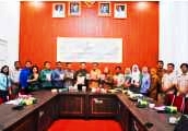 Bupati Humbahas dan Pemkab Tapanuli Selatan Bahas Kerja Sama Pengendalian Inflasi Daerah