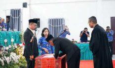 Rinto Simanjuntak Resmi Dilantik Jadi Anggota DPRD Toba Gantikan Mangatas Silaen