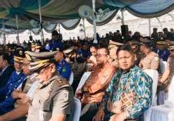 Pemkab Humbahas Hadiri Puncak HUT ke-107 Damkar, ke-76 Satpol PP dan ke-64 Satlinmas di Palembang