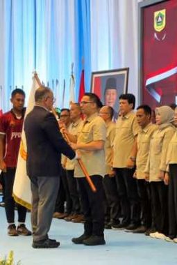 Hadiri Pelantikan Ketua KONI, Bupati Rudy Susmanto Beri Bonus untuk Atlet Kabupaten Bogor