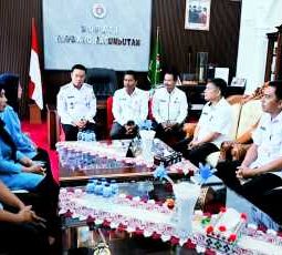 Bupati Humbahas Dr.Oloan P. Nababan SH.,MH.,  Terima Audiensi RRI Sibolga dan Jalin Kerja Sama Pemberitaan