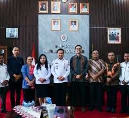 Bupati Humbahas Terima Audiensi BPODT Bahas Pengembangan Kawasan Danau Toba