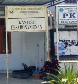 Penjabat Kepala Desa Bonanionan, Robing Pangaribuan Resmi Dilantik