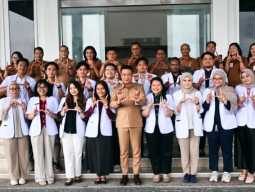 16 Dokter Internship Kementerian Kesehatan Bertugas di RSUD Doloksanggul, Bupati Humbahas Gelar Ramah Tamah