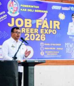 Tekan Pengangguran, Deli Serdang Buka Ratusan Peluang Kerja Lewat Job Fair