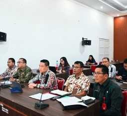 Bupati Humbahas Ikuti Rakor Penggunaan TKD Pascabencana, Humbahas Masuki Tahap Realisasi Anggaran