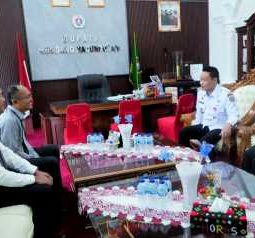 Bupati Humbang Hasundutan Terima Audiensi Pimpinan Bank Sumut Cabang Doloksanggul
