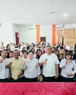 Dinkes Tapteng Gelar Sosialisasi dan Pembekalan Administrasi bagi Calon Pegawai BLUD