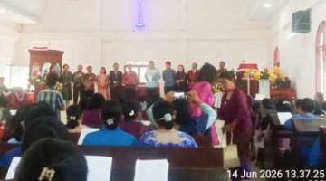 Bupati Humbahas Hadiri Pangojakhonon Praeses Daerah III Toba-Samosir Di  HKI Balige Kota