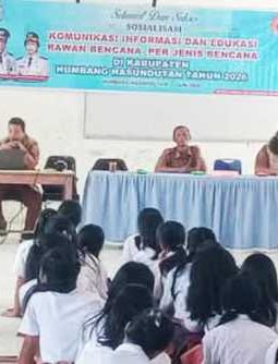 Pemkab Humbahas Tingkatkan Kesadaran dan Kesiapsiagaan Bencana di Kalangan Pelajar