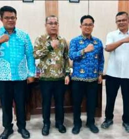Dorong Percepatan Pembangunan Infrastruktur, Sekda Humbahas Sambangi Dinas PSDA dan BBPJN Sumut