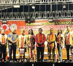 DPRD Kapuas Hulu Hadiri Pembukaan Festival Seni dan Budaya Dayak Suruk ke-5