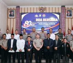 Pemkab Humbang Hasundutan Hadiri Doa Bersama Lintas Agama Sambut HUT Bhayangkara ke-80