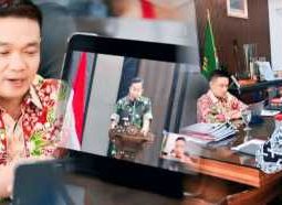 Bupati Humbang Hasundutan Ikuti Rakornis TMMD ke-129 TA 2026 Secara Virtual