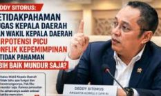 Deddy Sitorus: Harmoni Kepala Daerah dan Wakil Kepala Daerah Berawal dari Pemahaman Tugas dan Kewenangan