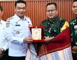 Bupati Humbahas Bahas Progres TMMD ke-129 Bersama TNI AD, Perkuat Sinergi Bangun Desa