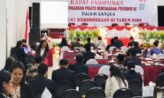 DPRD Toba Gelar Rapat Paripurna Mendengarkan Pidato Kenegaraan Presiden