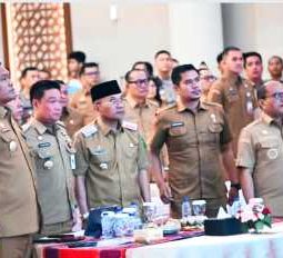 Bupati Humbahas Hadiri Rakor Optimalisasi PAD se-Provinsi Sumatera Utara