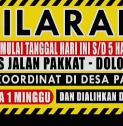 Demi Keselamatan Bersama, Arus Lalu Lintas Jalan Provinsi Doloksanggul–Onan Ganjang–Pakkat di Humbahas Dialihkan