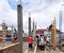 Progres Pembangunan Gedung Cathlab RSUD Doloksanggul 19%