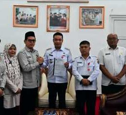 Bupati Humbahas Sambut Kunjungan Kepala Kantor Kemenhaj Dairi