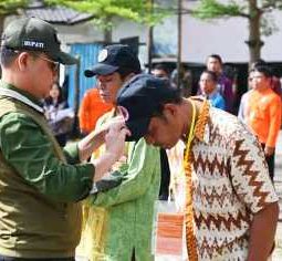 Bupati Humbahas Buka Pelatihan Pencegahan dan Mitigasi Bencana di Baktiraja