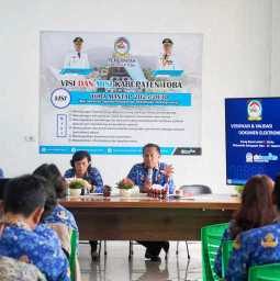 Diskominfo Toba Verifikasi dan Validasi Dokumen Elektronik 34 Sekolah