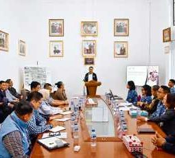 Bupati Humbahas Terima Tim Verifikasi Lapangan Kampung Kreatif Sumut Berkah